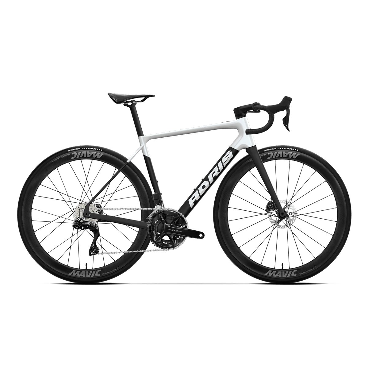 Adris E-Endurance 105 Di2 Blanc Nuit