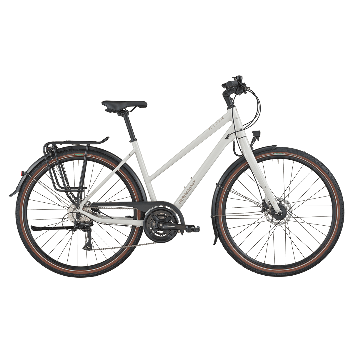 Bergamont Vitess 40 Rigid Slope - Blanc cassé
