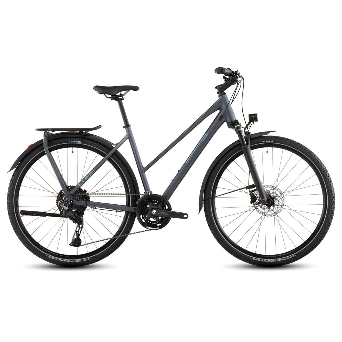 Cube Kathmandu EXC - Metallicgrey´N´Chrome