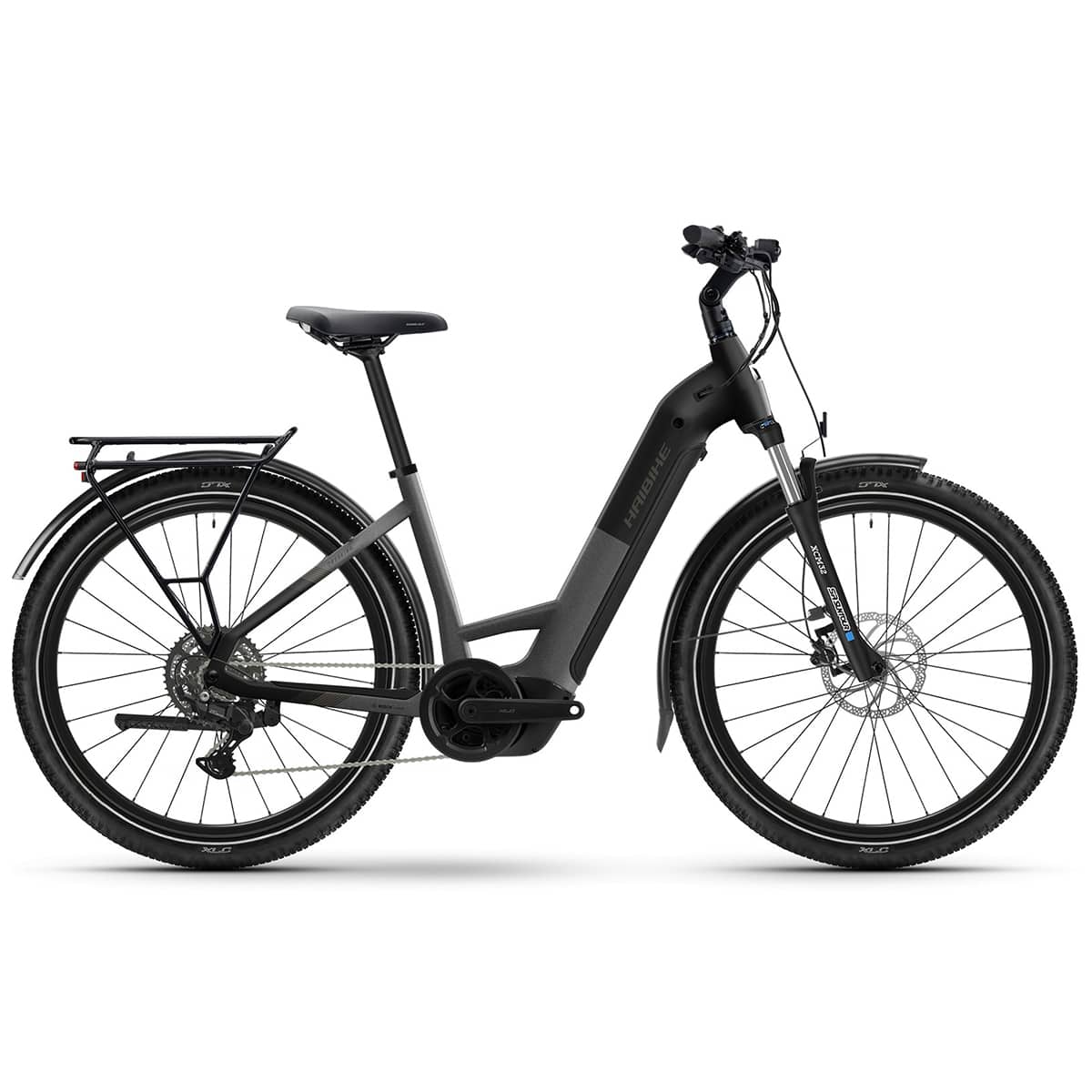Haibike Trekking 3 Low - Dark silver / Stardust matt