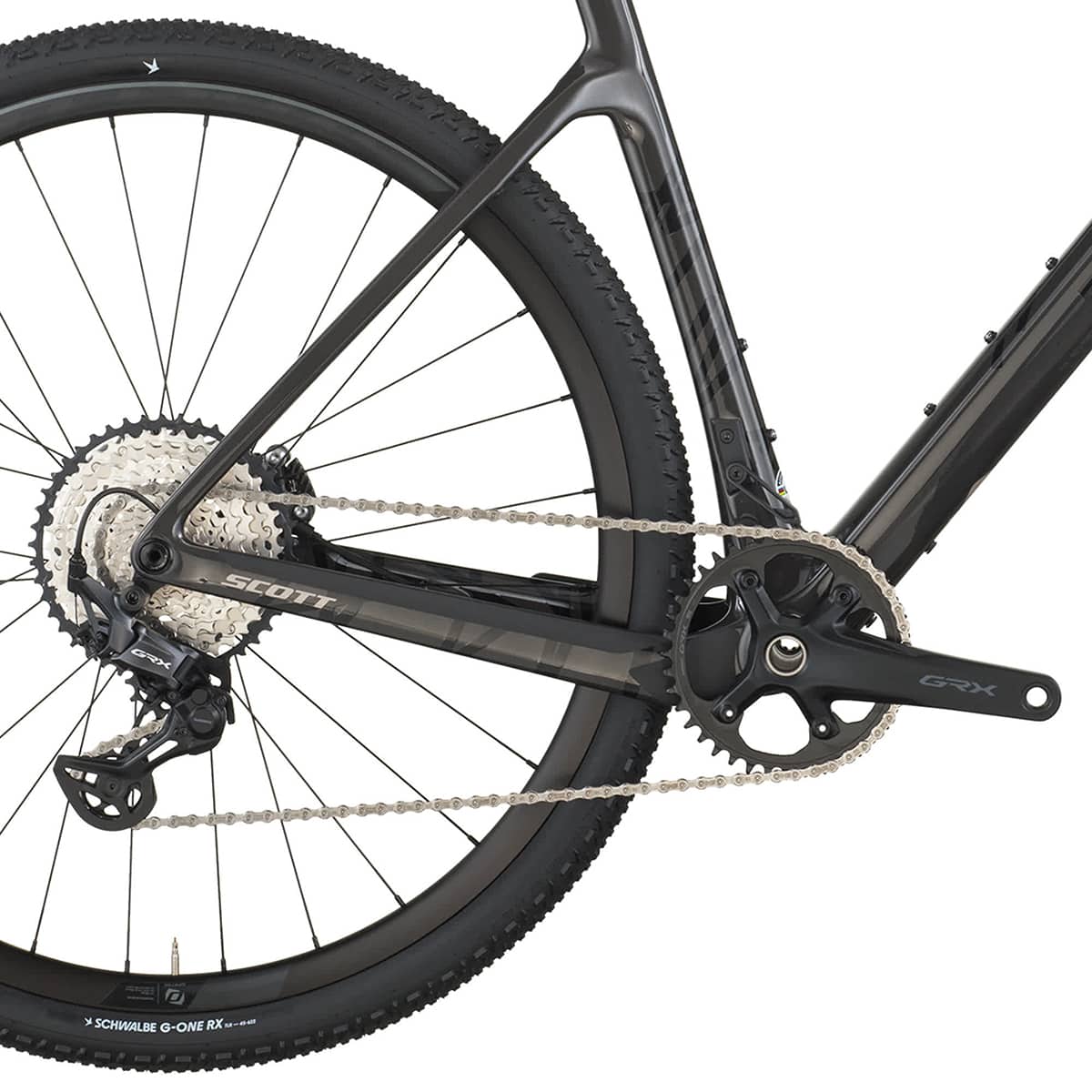Scott Addict Gravel 30 - Noir Carbone – Image 4