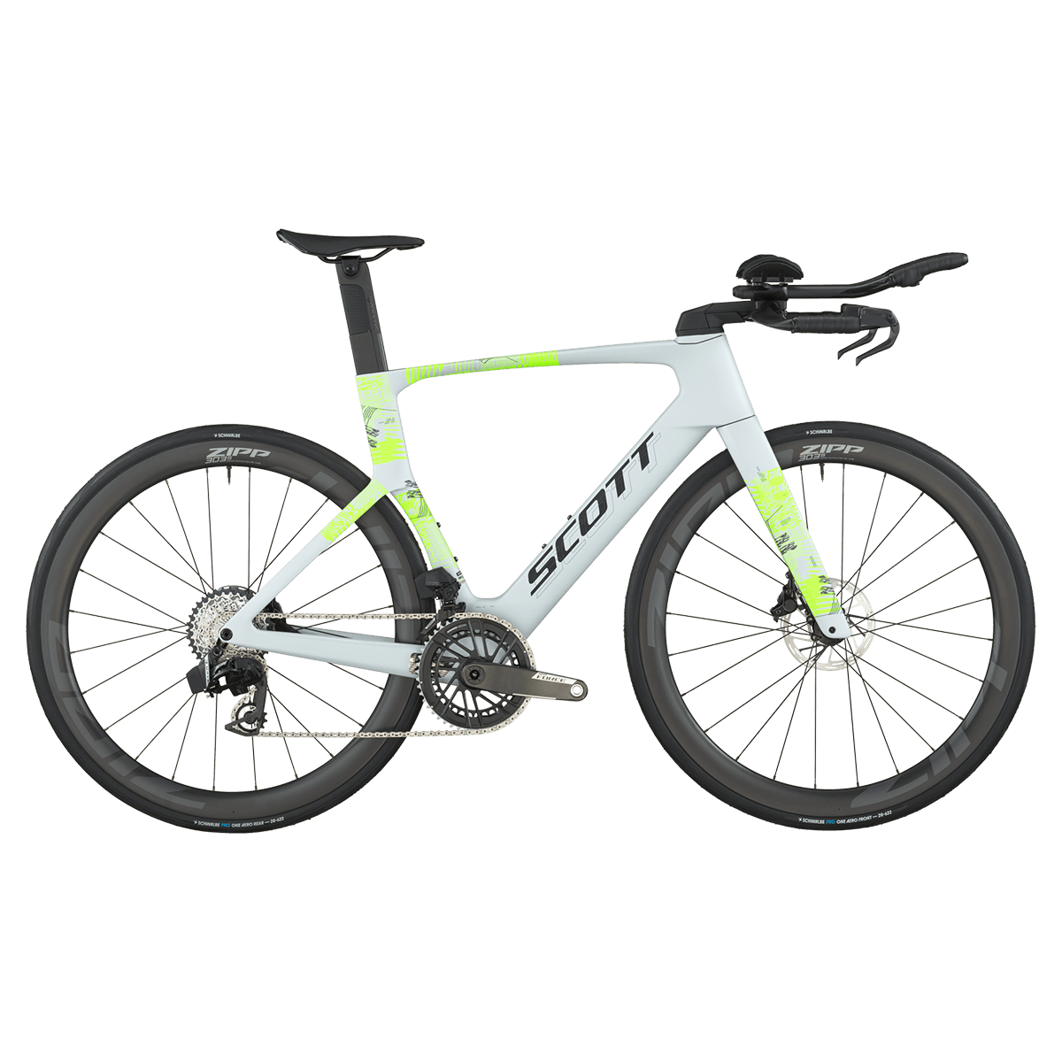 Scott Foil RC TRI - Blanc cumulus