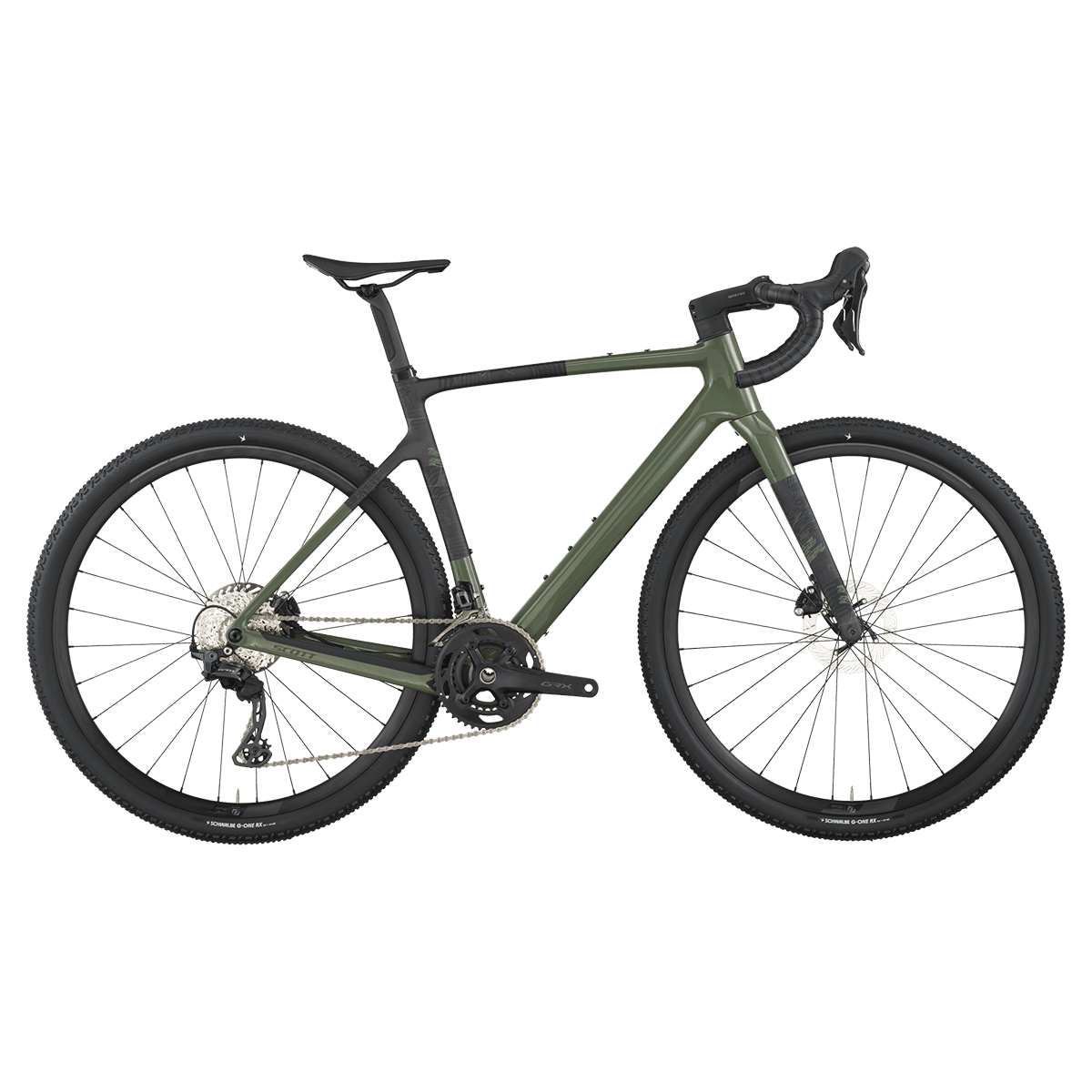 Scott Addict Gravel 40 – Vert wenge