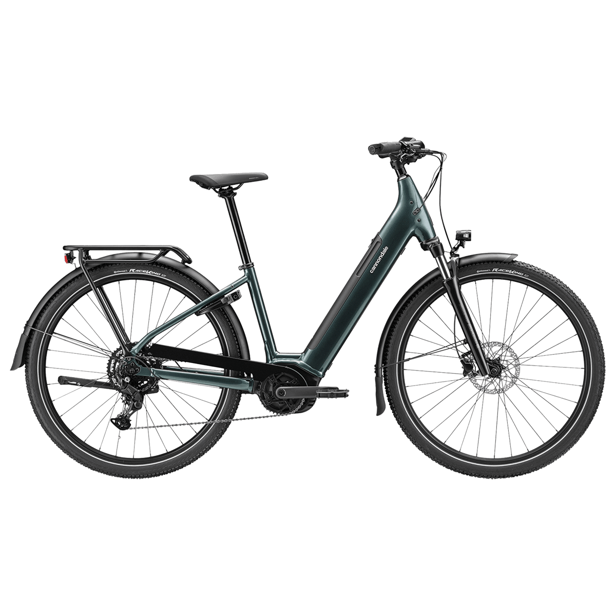 Cannondale Tesoro 3+ Low Step-Thru - Gunmetal Green